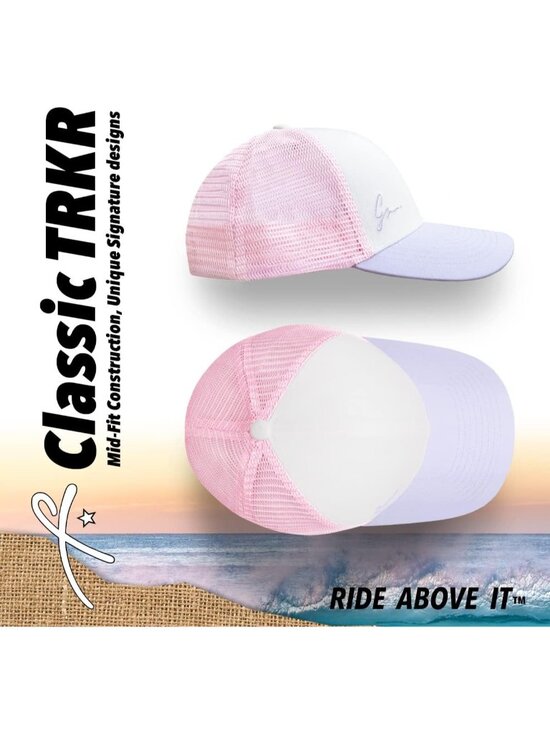 〽️Women Lilac Pink Snapback Baseball Cap Beach Trucker Accessories Hats main image 6